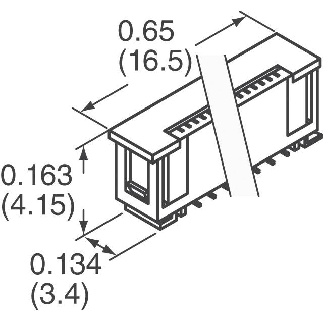XF2J-242412A Omron Electronics Inc-EMC Div  Gruppi di connettori FFC FPC (flessibili piatti)